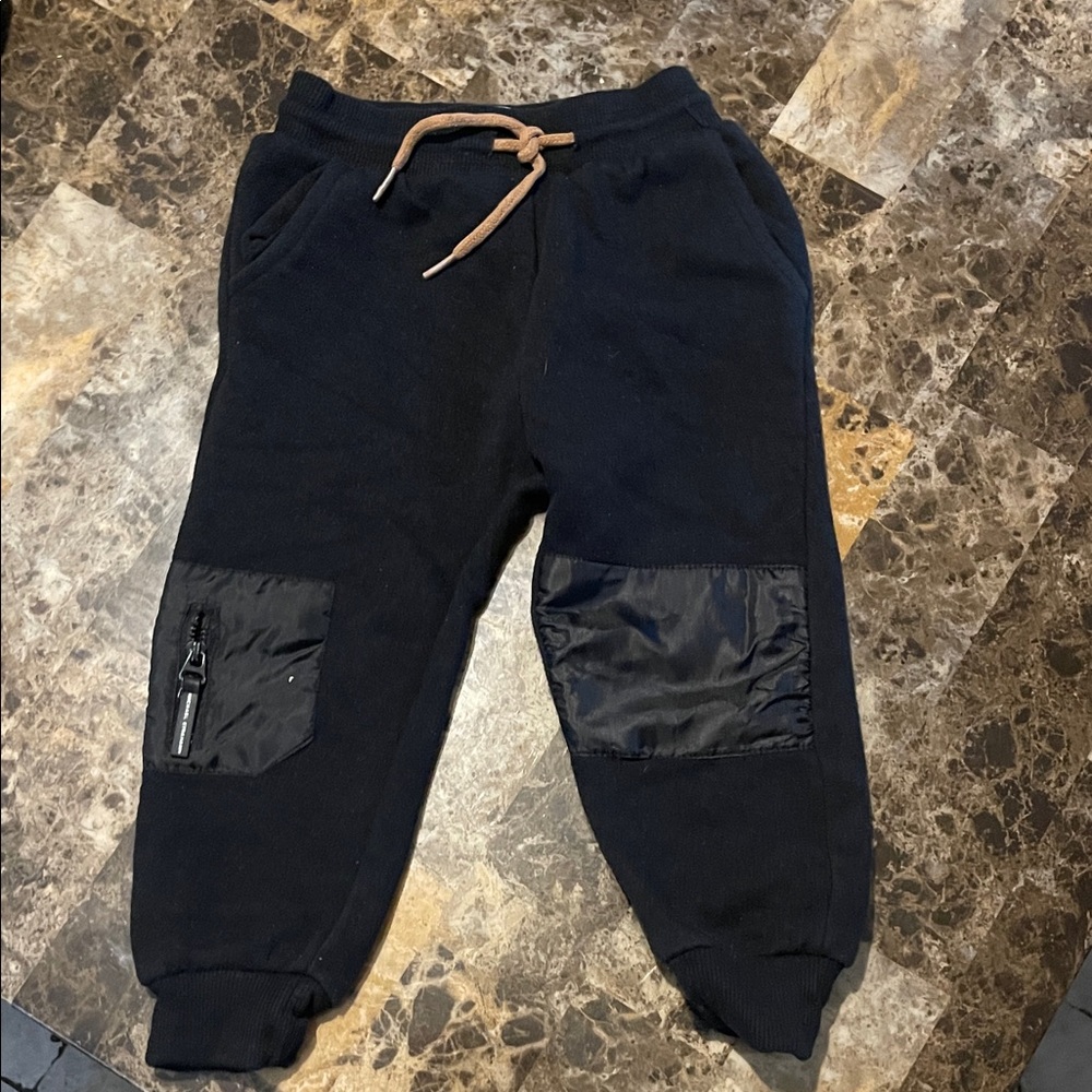 Michael Strahan Kids Black Jogger Pants